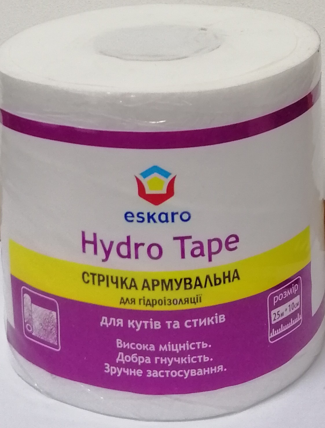 

Армирующая лента для гидроизоляции Eskaro Hydro Tape 10см на 25м