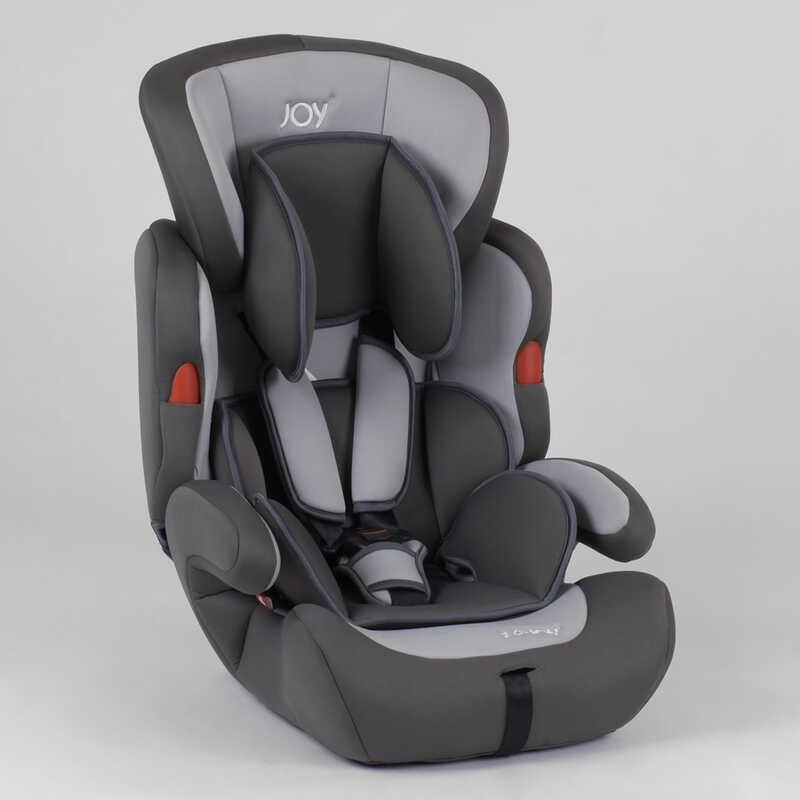 

Автокресло JOY NB-6002 цвет серый, универсальное от 9 до 36 кг, с бустером