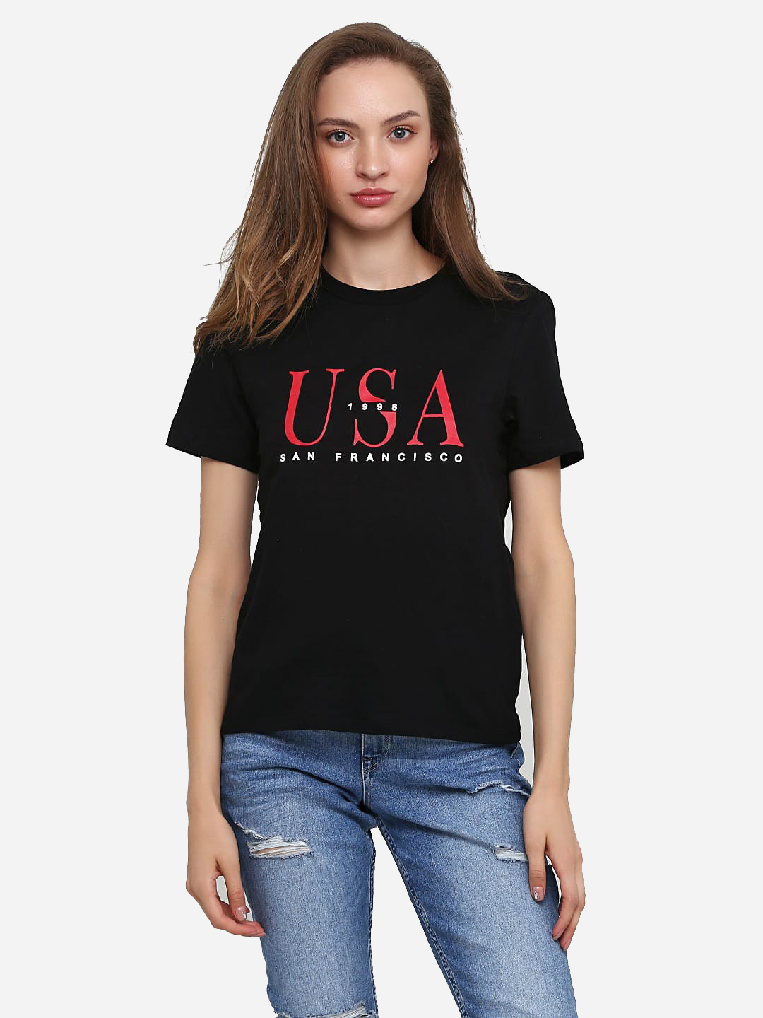 

Футболка H&M 0698296-05  Черная, Футболка H&M 0698296-05 XXS Черная