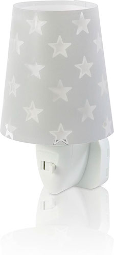 

Детский ночник в розетку Dalber Stars Grey 81215E