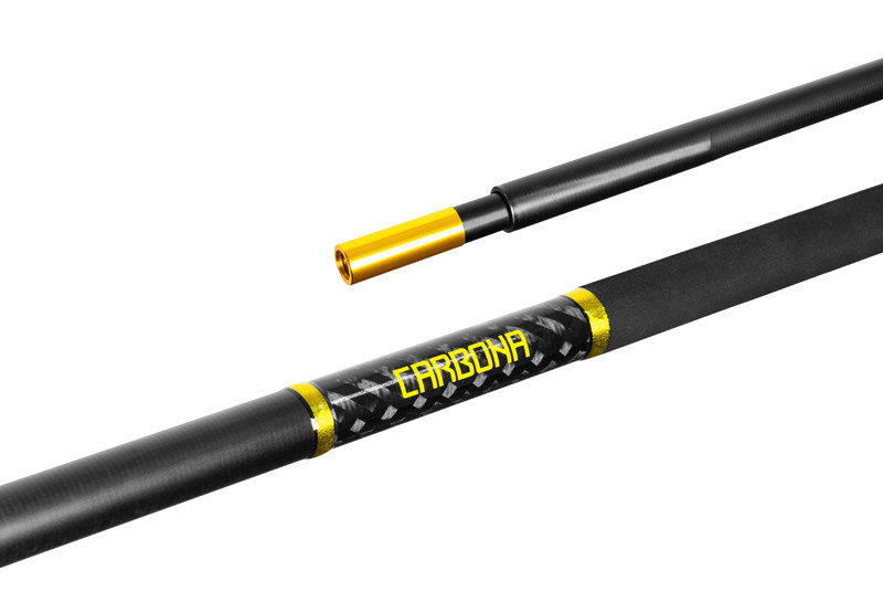 

Ручка для подсака телескопическая Delphin CARBONA TELE 1,8м