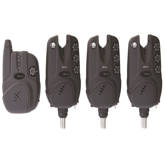 

Набор сигнализаторов, Сигнализаторы поклевки Carp Zoom Marshal VIP 3+1 Bite Alarm Set