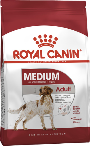 

Сухой корм Royal Canin для взрослых собак средних размеров Medium adult 4 кг BGL-RC-159
