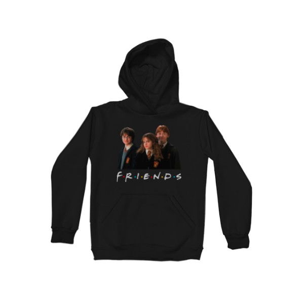 

Худи Детская для девочек без утепления Гарри Поттер/Harry Potter Friends Размер 152 см Цвет черный - MyTee