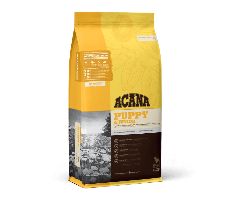 

Сухой корм для щенков и юниоров Puppy & junior 17 кг Acana BGL-AC-52