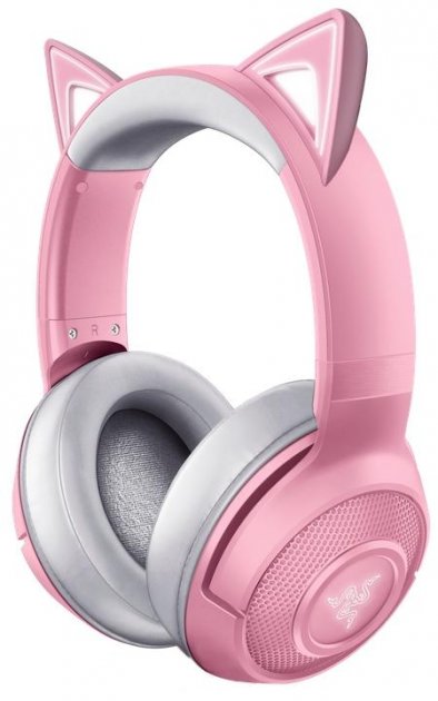 

Наушники Razer Kraken Kitty Edition Quartz BT RGB Pink (RZ04-03520100-R3M1)