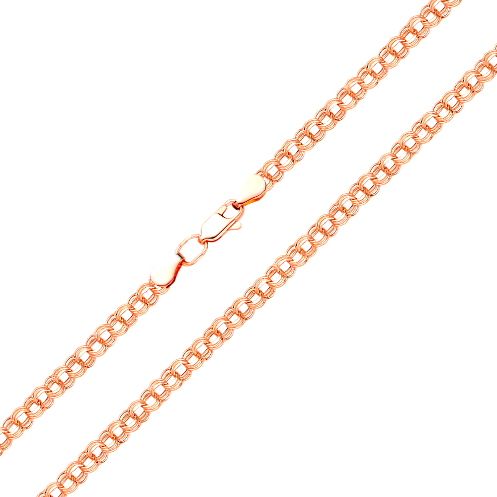 

Золотая цепочка в красном цвете с алмазной гранью 000117330 50 размера