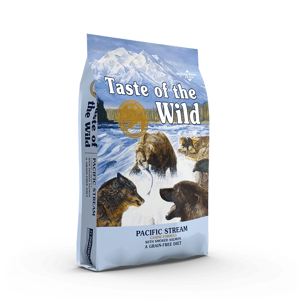 

Сухой корм для взрослых собак с лососем Pacific Stream Canine Formula 12.2 кг Taste of the wild BGL-TW-04