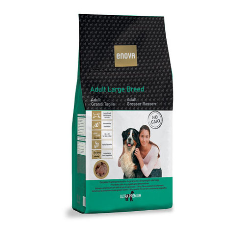 

Сухой корм для взрослых собак крупных пород ENOVA ULTRA PREMIUM Adult Large Breed 20 кг бридер ENOVA BGL-EN-05