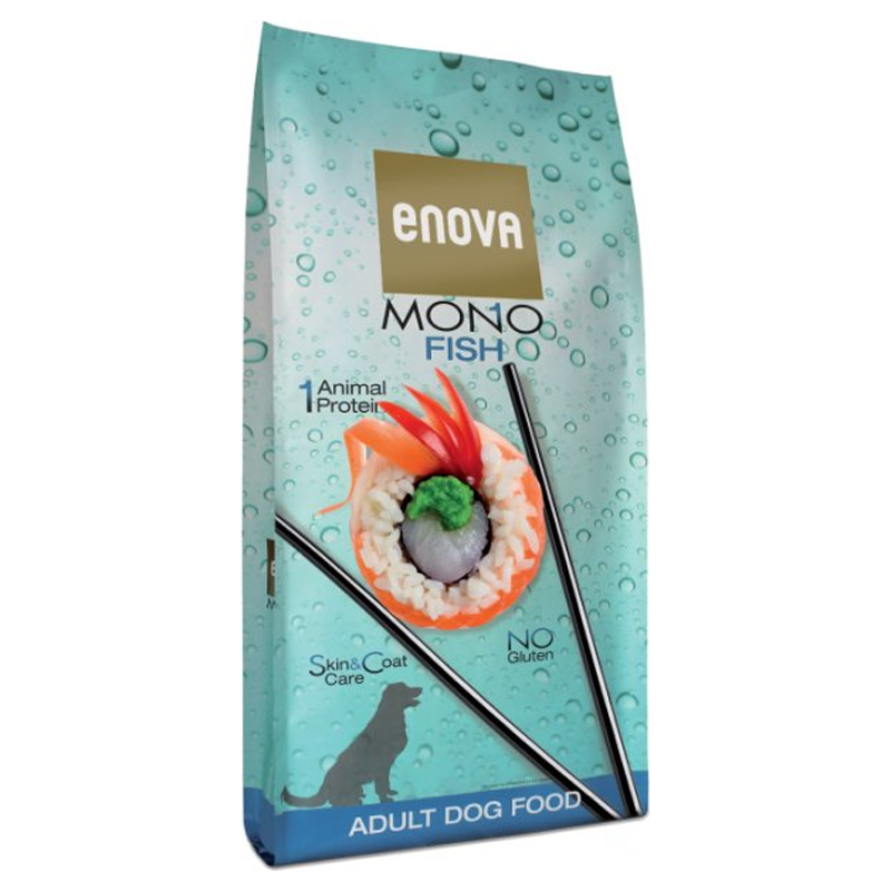 

Сухой корм для взрослых собак всех пород с рыбой ENOVA MONO FISH 2 кг ENOVA BGL-EN-20