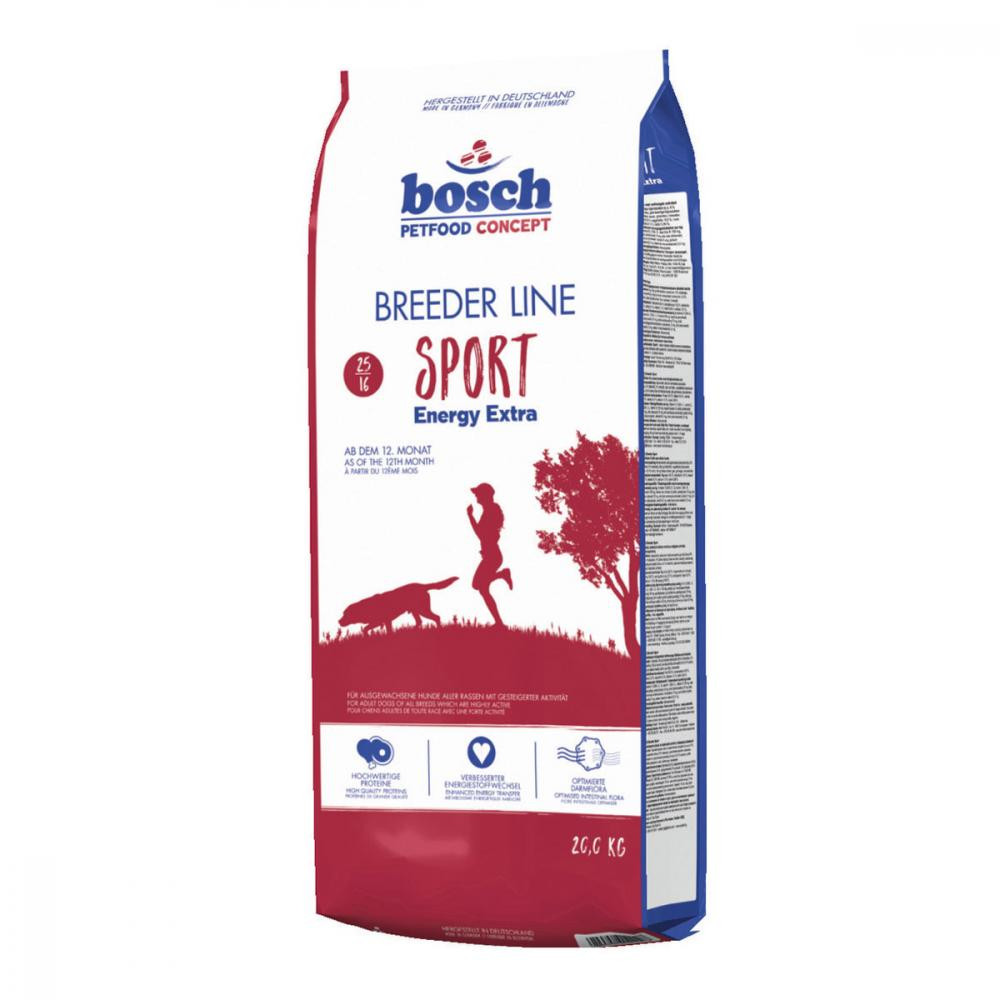 

Сухой корм для активных собак Bosch Breeder Sport 20 кг Bosch BGL-BO-22