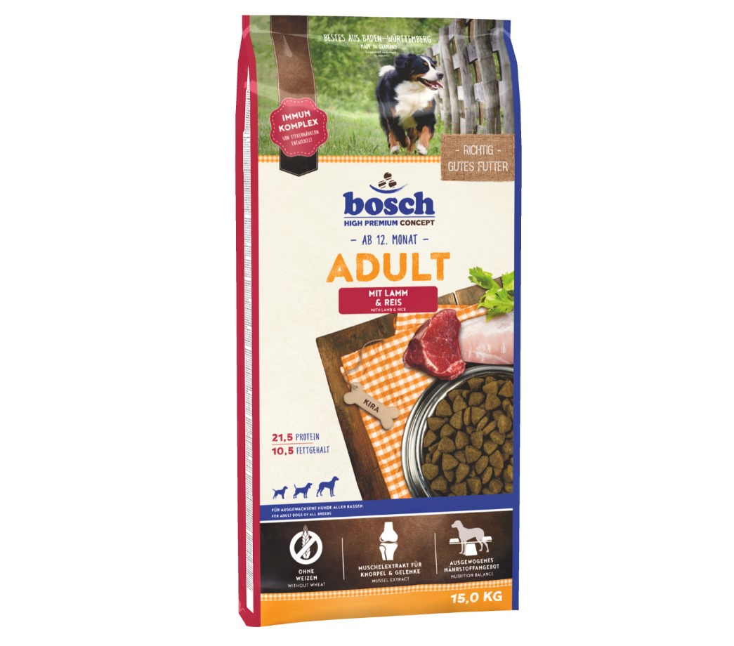 

Сухой корм для собак с ягненком и рисом Bosch Adult Lamb & Rice 15 кг Bosch BGL-BO-42