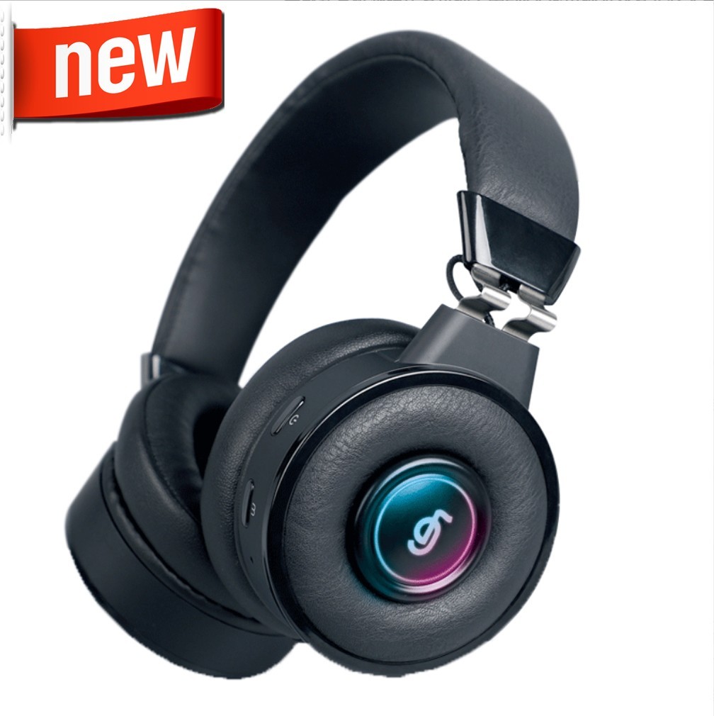 

​Беспроводные наушники с подсветкой Fingertime King Kong Black
