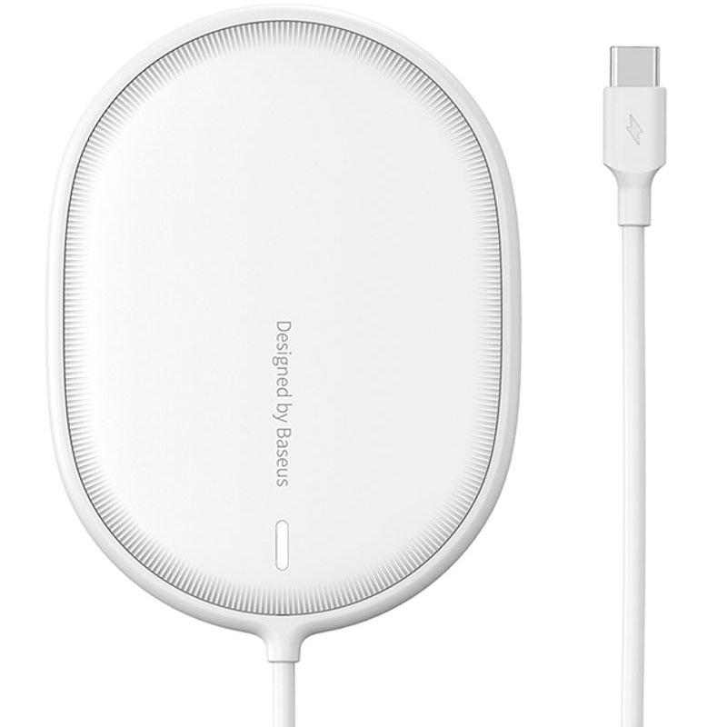 

Беспроводное ЗУ Baseus Light Magnetic Wireless Charger (для IP12 Series)(WXQJ-02) White