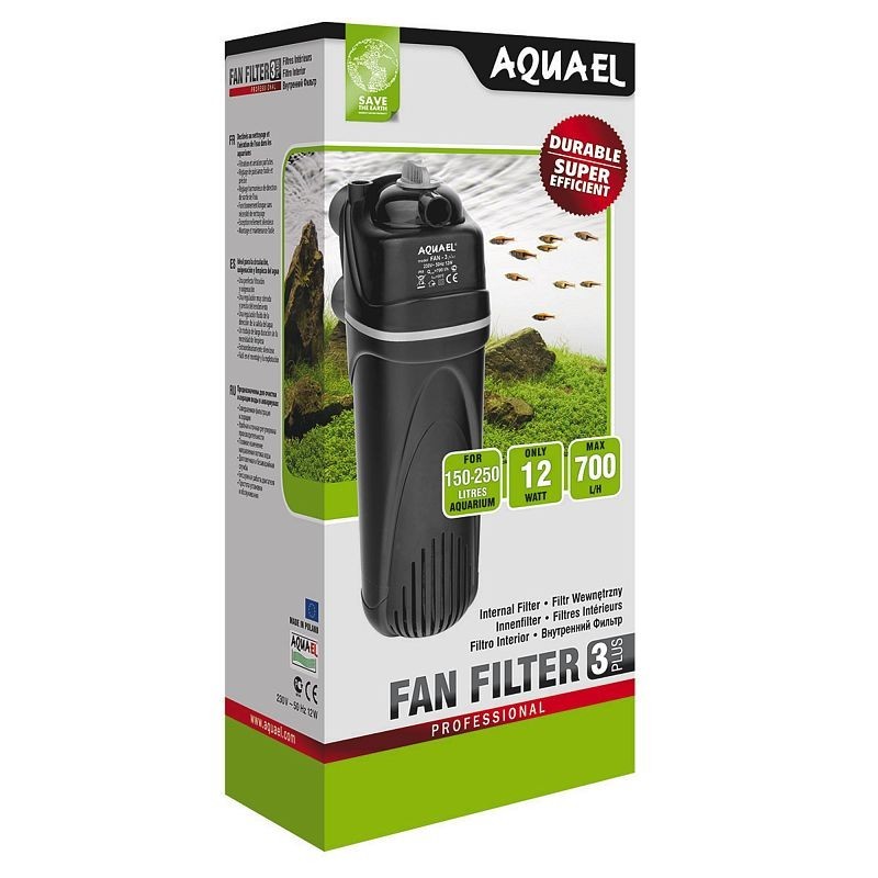 

Aquael Fan 3 plus внутренний фильтр для аквариумов до 250 л