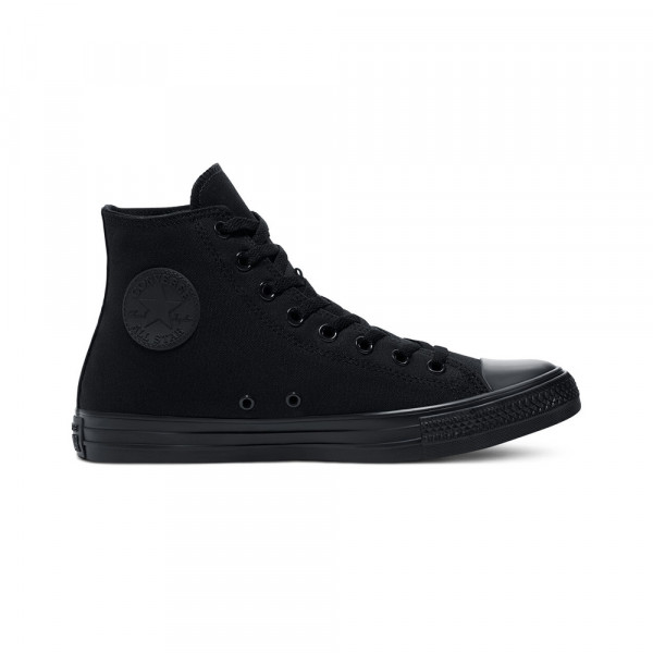 

Мужские кеды Converse Chuck Taylor All Star Hi Black Monochrome M3310C черные, Цвет Черный, Размер 44