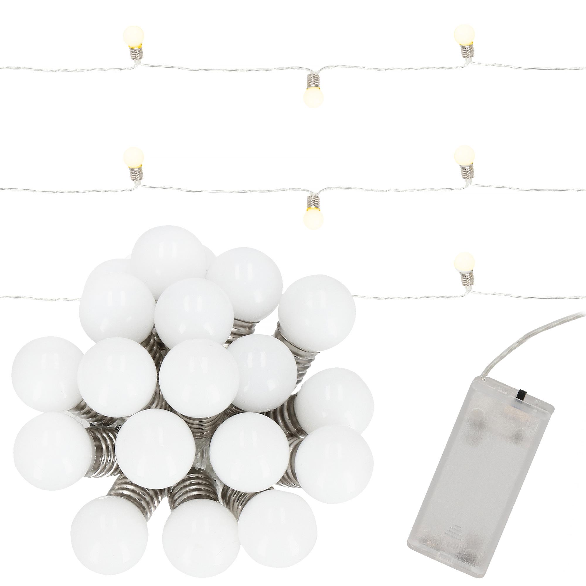 

Гирлянда в виде лампочек на батарейках Springos 4 м 20 LED CL0112 Warm White