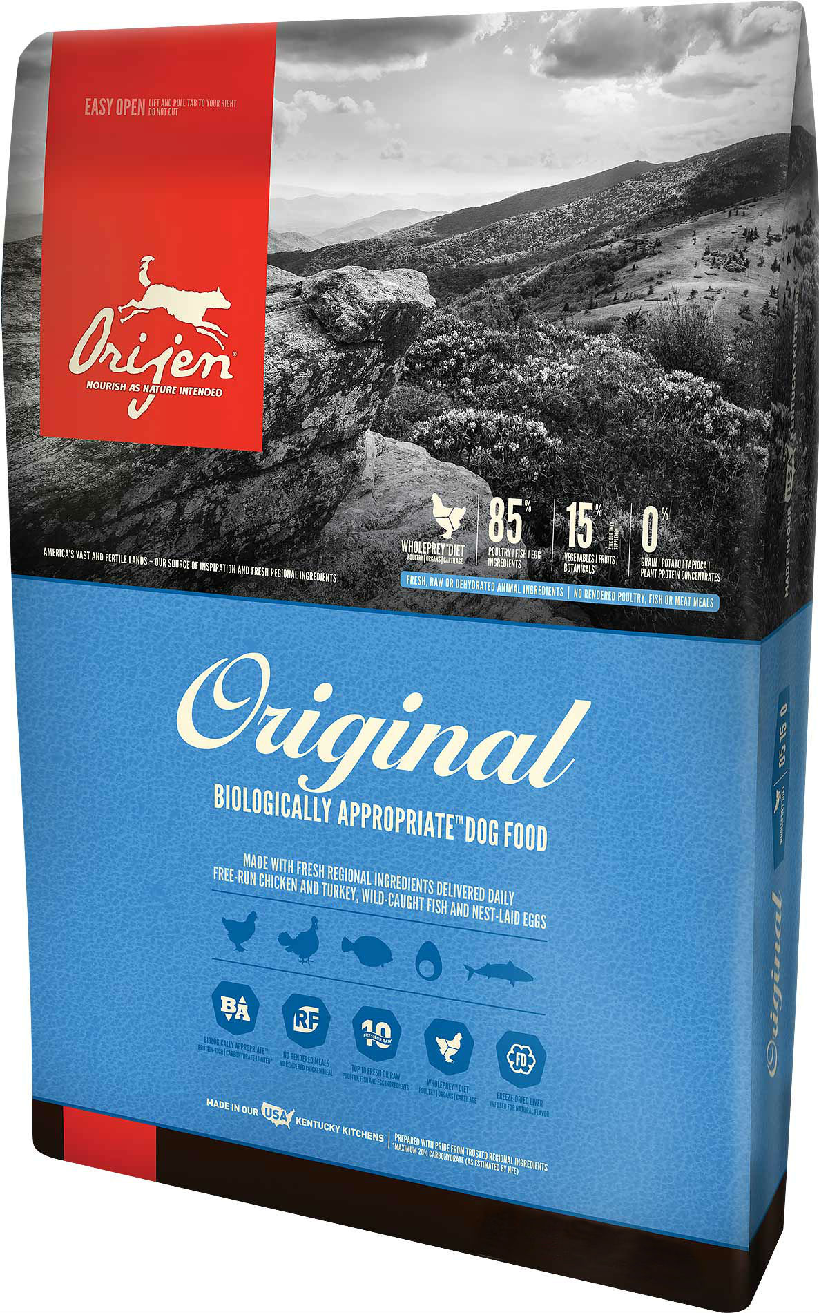 

Сухой корм для взрослых собак ORIGINAL DOG 6 кг Orijen BGL-AC-87
