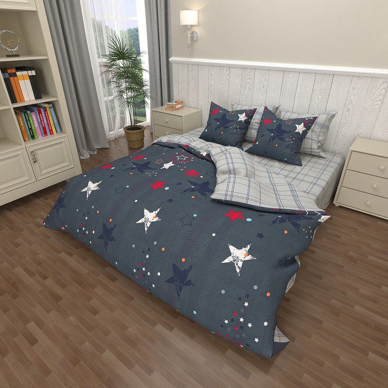 

Комплект постельного белья Krispol полуторный GOLD LUX 150*220 (415.1576877)