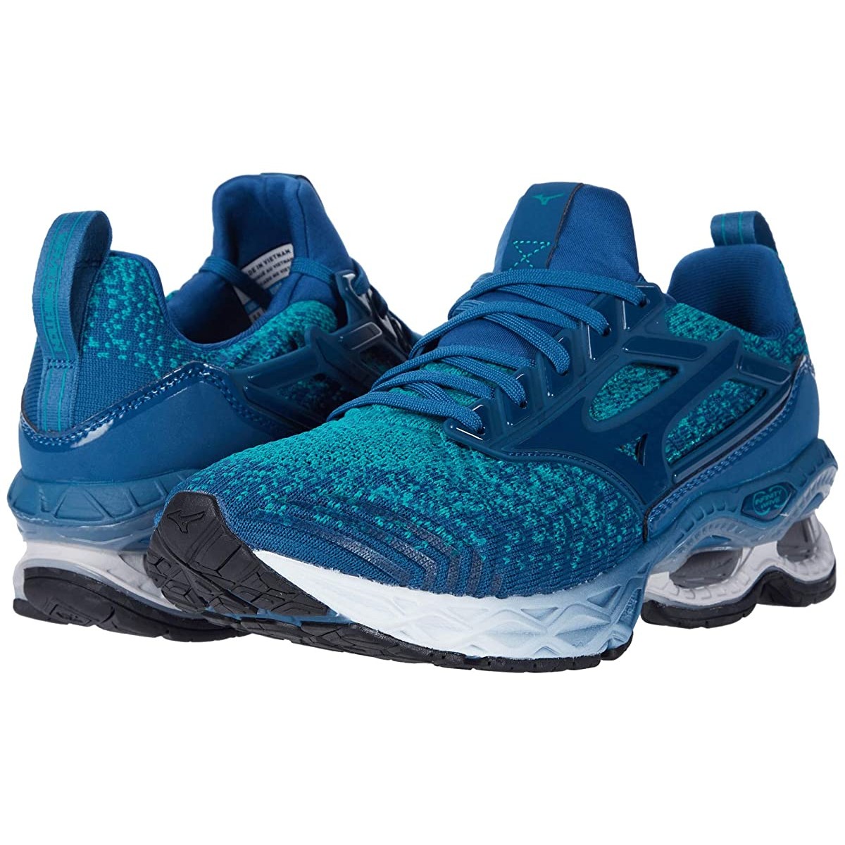 

Кроссовки Mizuno Wave Creation WAVEKNIT 2 Lapis/Moroccan Blue, 39 (245 мм)