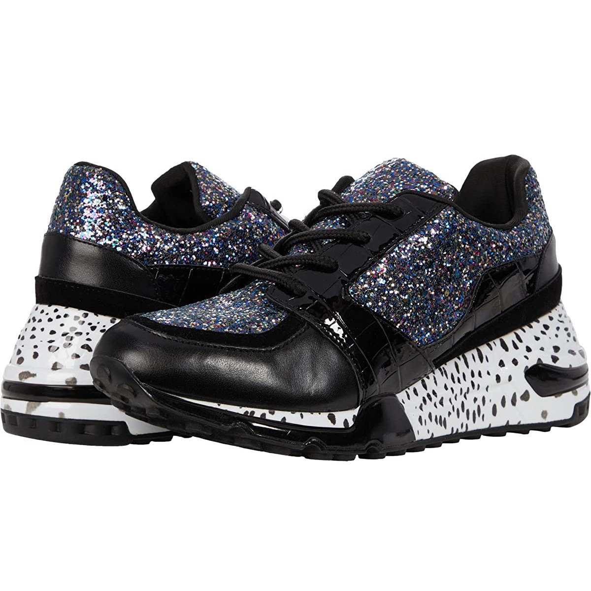 

Кроссовки Steve Madden Boomer Sneaker Black Multi, 39.5 (265 мм)