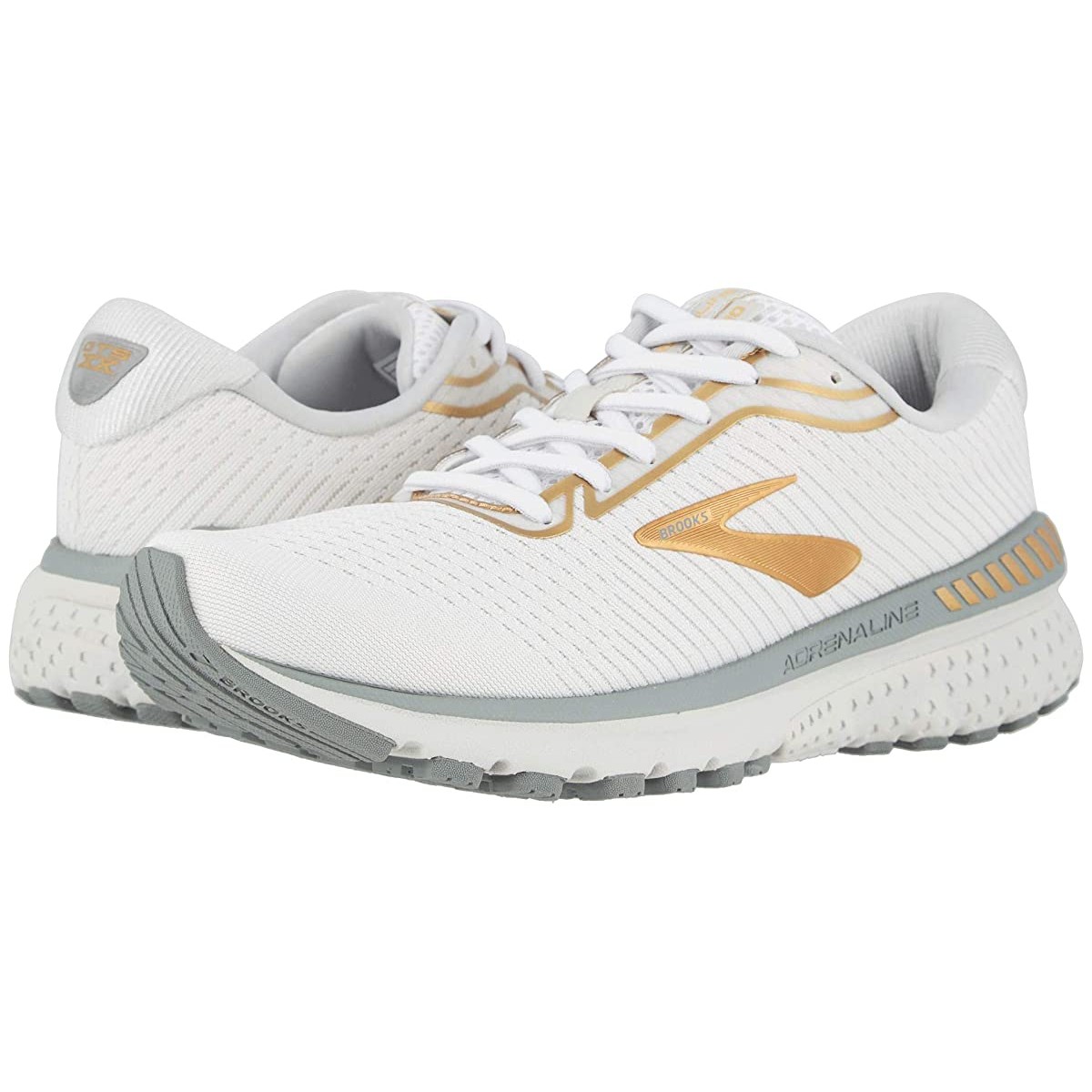 

Кроссовки Brooks Adrenaline GTS 20 White/Grey/Gold, 42 (290 мм)