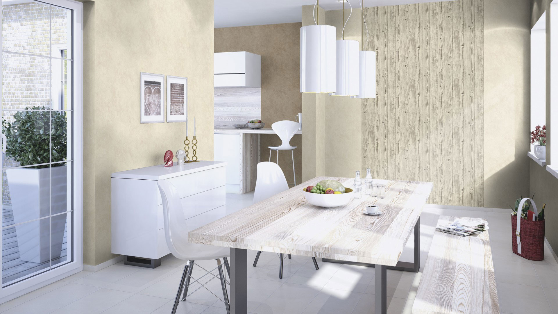 

Виниловые обои RASCH BRICK LANE 0.53 x 10 м (426120)