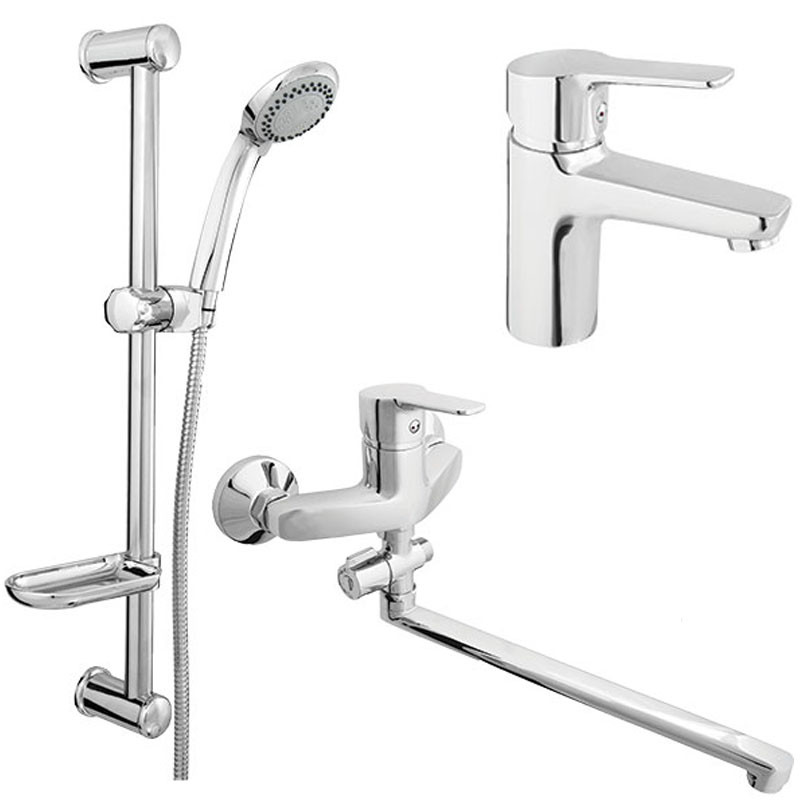 

Набор смесителей RUBINETA Uno-12/C + Uno-18 + Varianta-Delta (625002)
