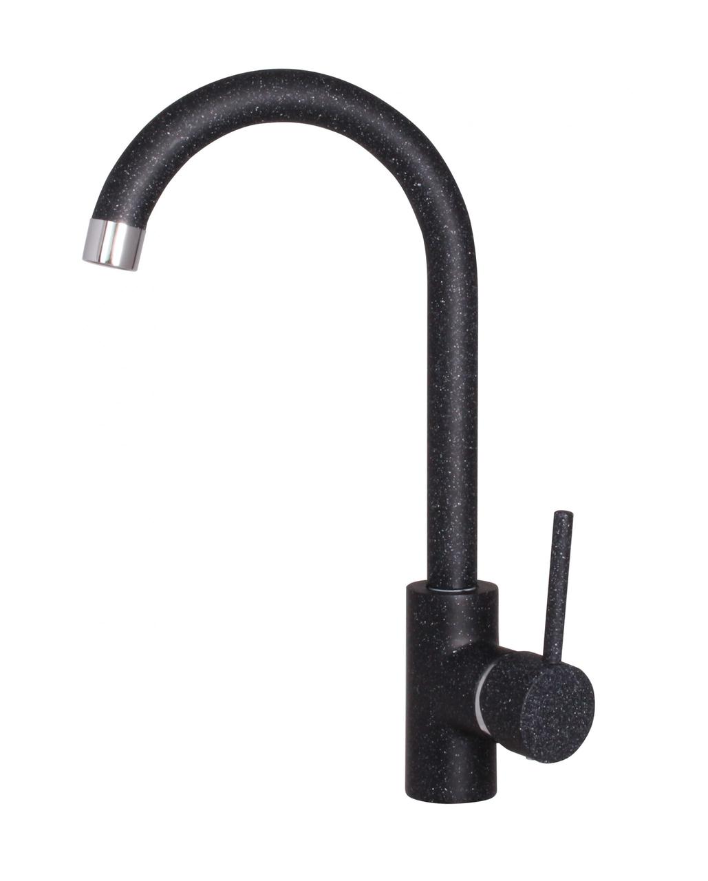 

Кухонный смеситель RUBINETA Axe-33 BG (AX30068) чёрный