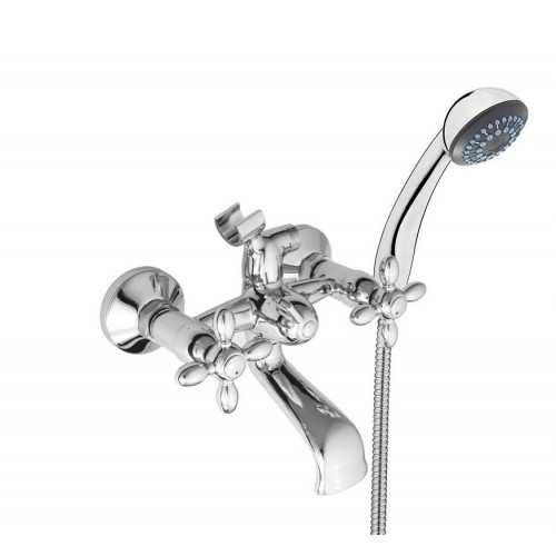 

Смеситель для ванны Rubineta Toscana 1 Cross (M10S06)