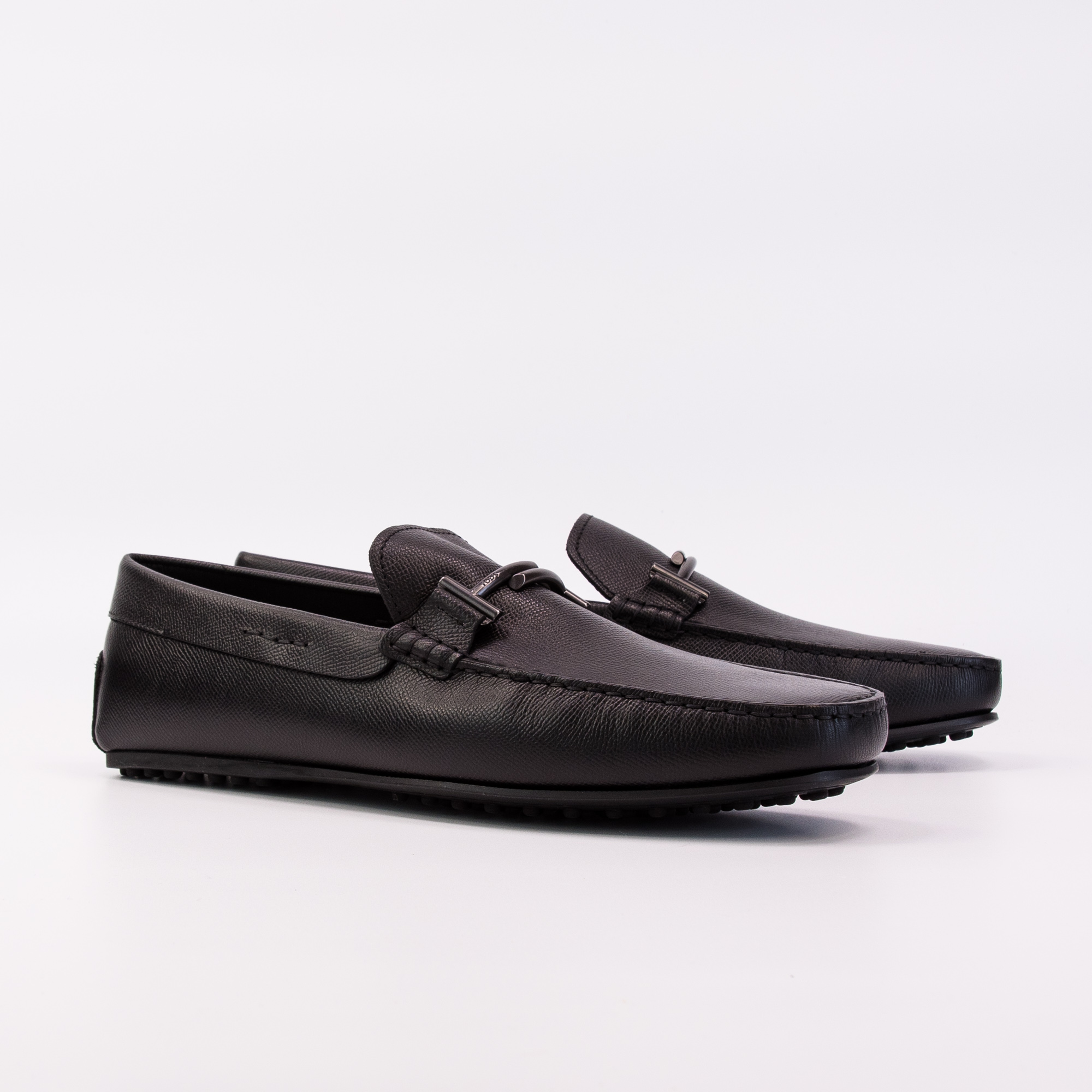 

Мокасины Tod's Doppia T City Gommino OSE Nero 46.5