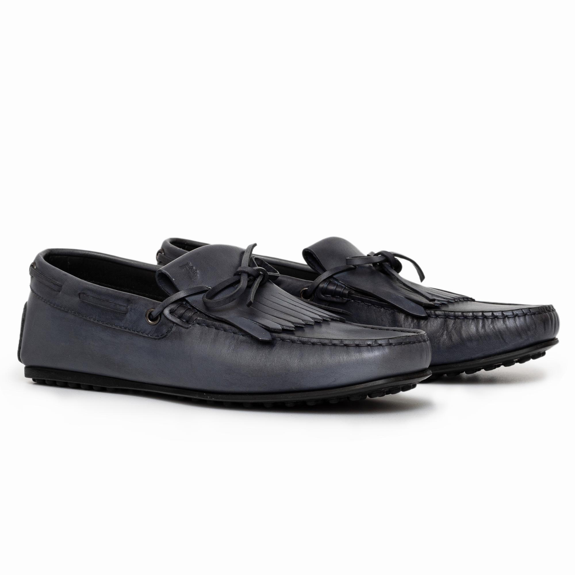 

Мокасины Tod's Mocass.Frangia City Gommino D9C Inchiostro Chiar 41