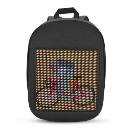 

Рюкзак со светодиодным экраном 15.6' LED Bag Gray