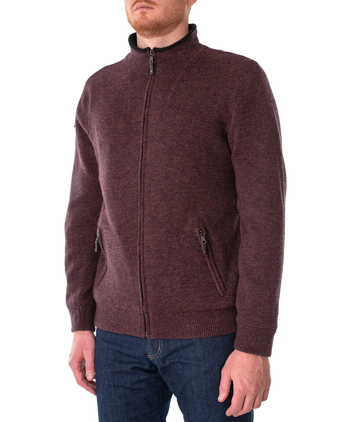 

Кофта чоловіча RAGMAN (887195-668/21-22-2) Бордовий XXL