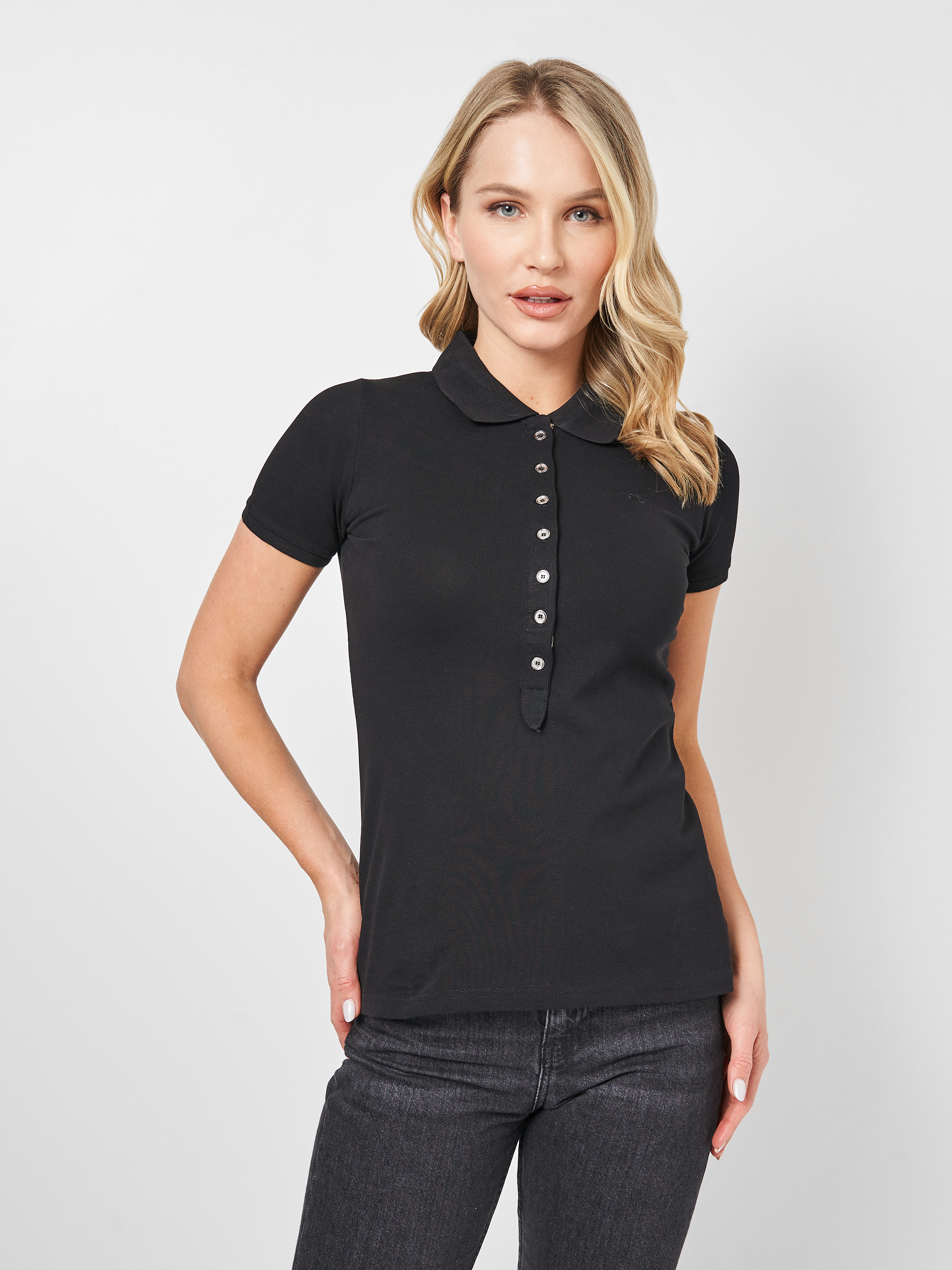 

Поло Burberry 8240.10  Черное, Поло Burberry 8240.10 S Черное