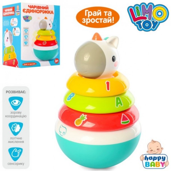 

Неваляшка LIMO TOY 3136 Единорог (BAM006120)