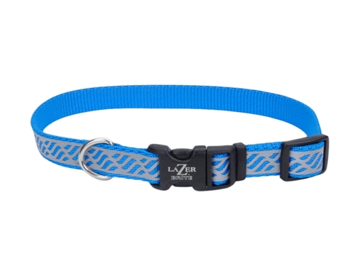 

Ошейник светоотражающий для собак Lazer Brite Reflective дл. 30-46 см - ш. 1.6 см Coastal BGL-CS-327