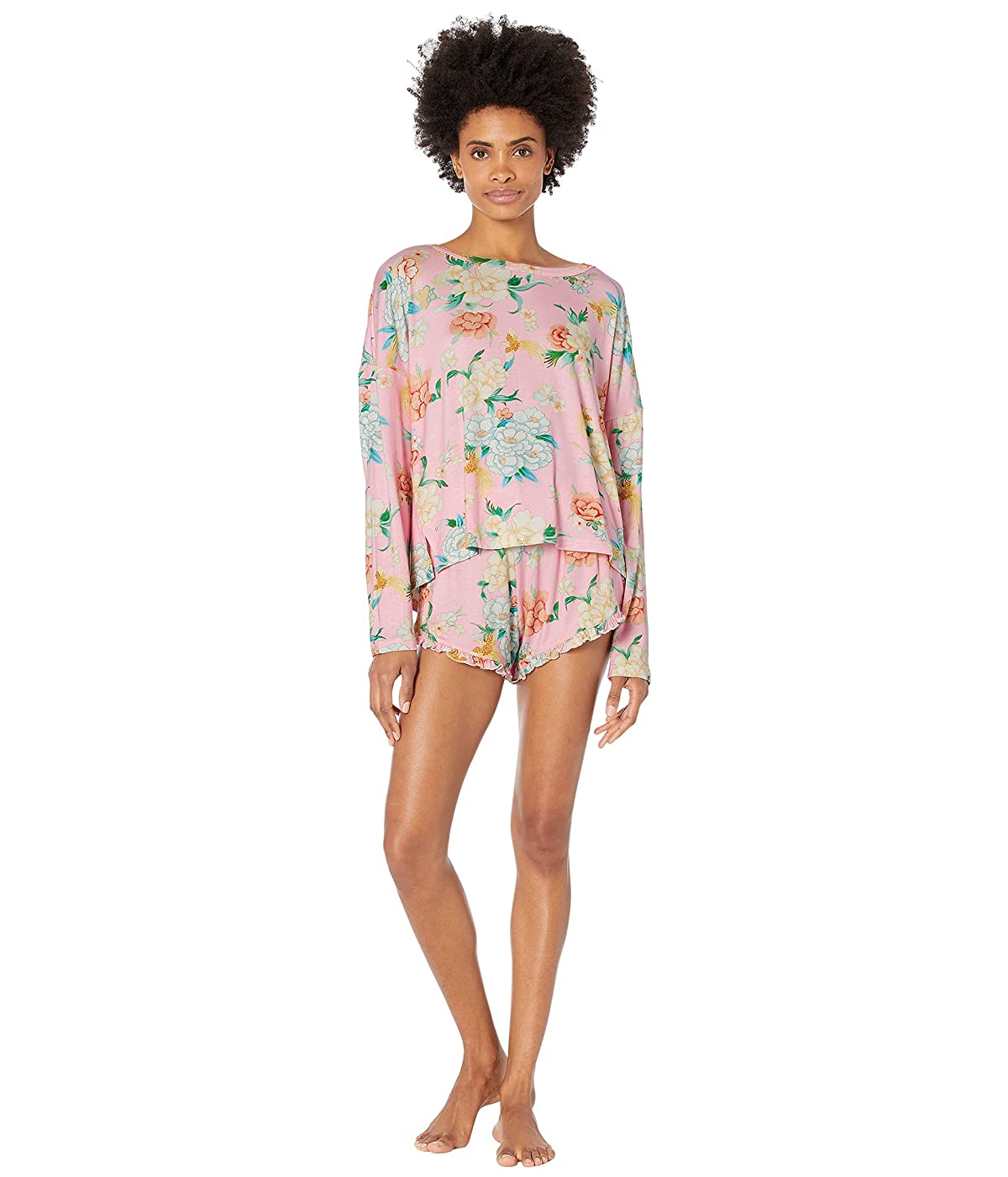 

Пижама Plush Ultra Soft Floral Pajama Set Pink Multi,  (44, Пижама Plush Ultra Soft Floral Pajama Set Pink Multi, S (44)