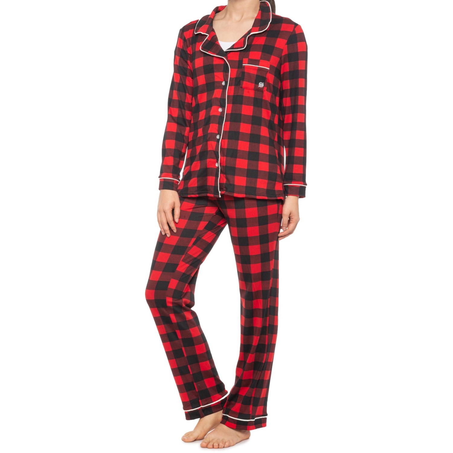 

Пижама Born Yummy Buffalo Check - Black Red, M (46)