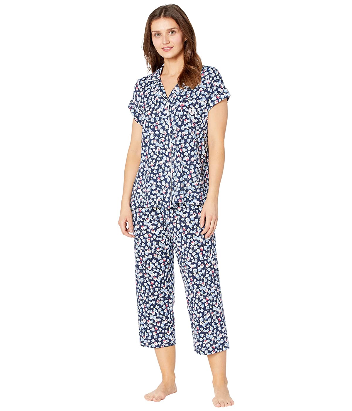 

Пижама Ralph Lauren Classic Knits Dolman Sleeve Notch Collar Capris Pajama Set Navy Print,  (42, Пижама Ralph Lauren Classic Knits Dolman Sleeve Notch Collar Capris Pajama Set Navy Print, XS (42)