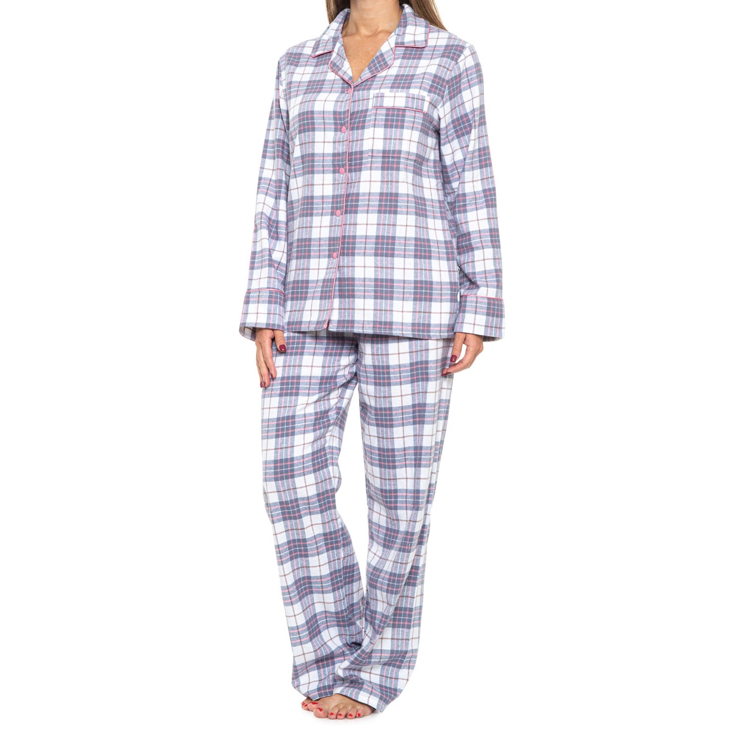 

Пижама Aspen Plaid Flannel - Grey Plaid,  (48, Пижама Aspen Plaid Flannel - Grey Plaid, L (48)