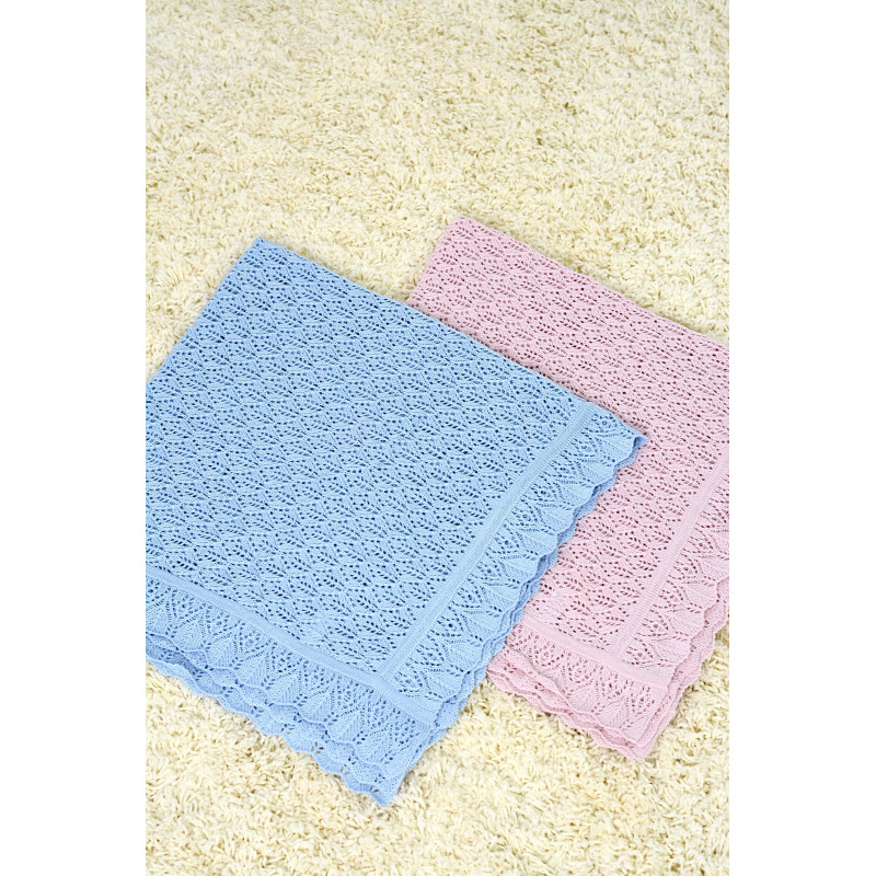 

Простиральце дитяче 100*100 Mari-Knit 0871 100-100 голубой 67340