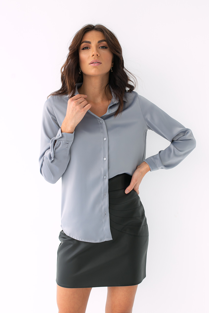 

Атласная блуза с удлиненной спинкой hot fashion G&M LX-10296810  Размер цвет Серый, Атласная блуза с удлиненной спинкой hot fashion G&M LX-10296810 S Размер цвет Серый