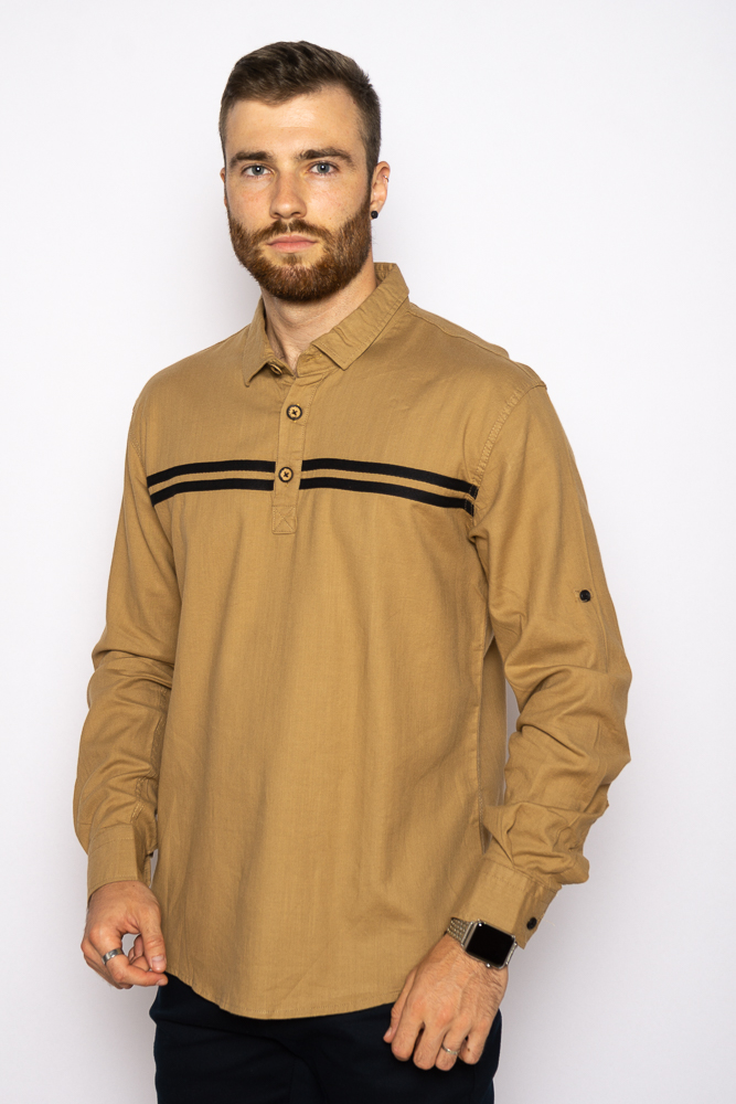 

Рубашка с длинными рукавами в полоску 644f002 (Песочный) ToS  Размер цвет Песочный, Рубашка с длинными рукавами в полоску 644f002 (Песочный) ToS S Размер цвет Песочный