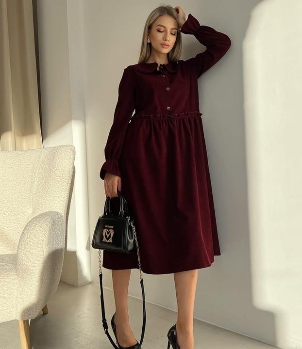 

Платье G&M k-87025 42-44 Размер цвет бордовый