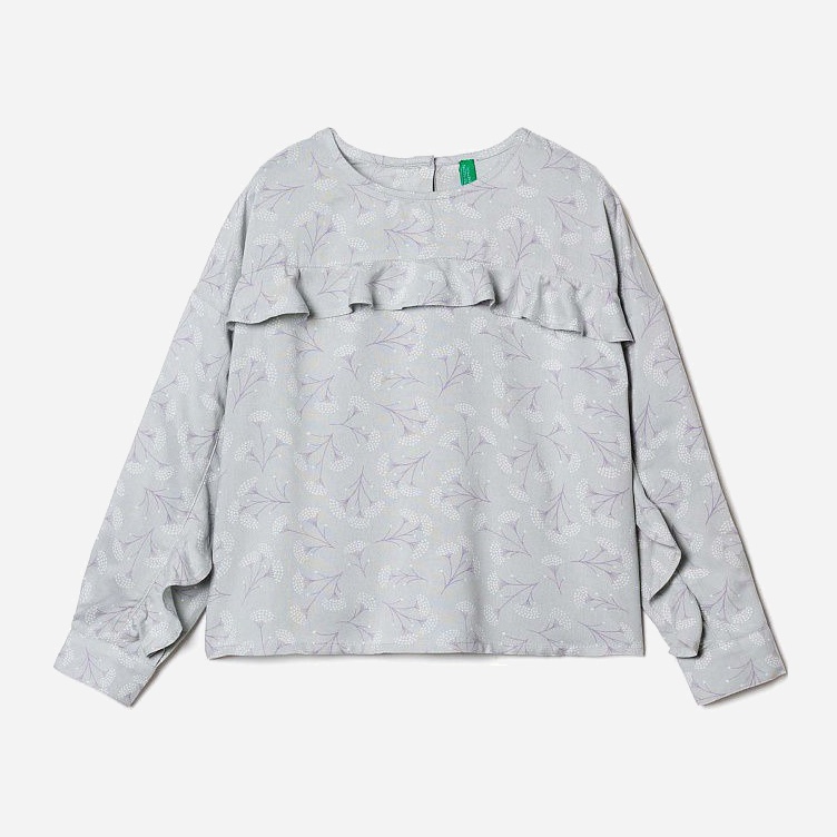 

Блузка United Colors of Benetton chl07900030 150 см Серая