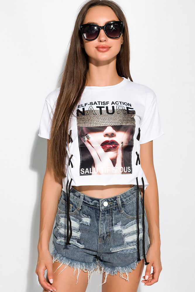 

Стильный топ 120PAML011 (Белый) ToS / Размер цвет Белый, Стильный топ 120PAML011 (Белый) ToS S/M Размер цвет Белый