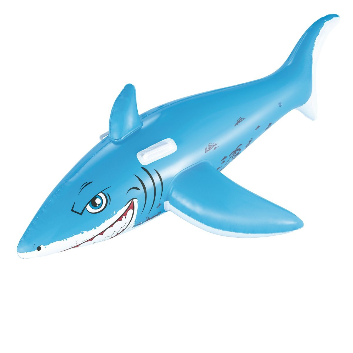 

Детский надувной плотик Bestway 41032 "Акула" с ручками 183 х 102 см Голубой (RT-41032)