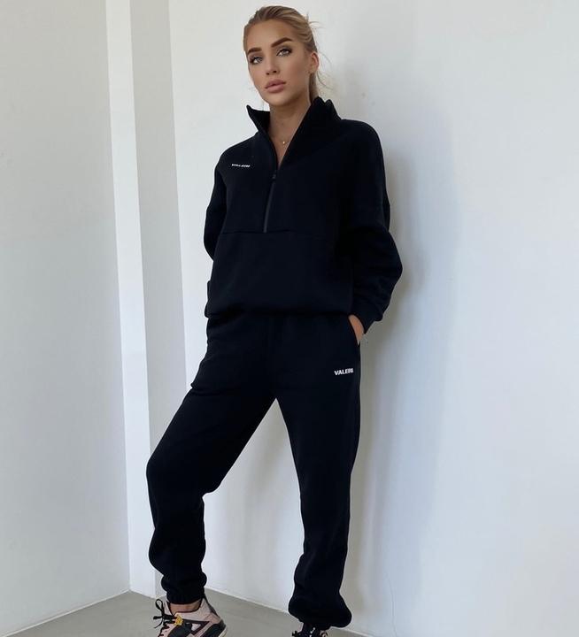 

Спортивный костюм G&M k-86260 - Размер цвет черный, Спортивный костюм G&M k-86260 42-44 Размер цвет черный