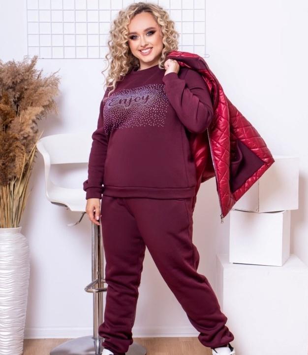 

Костюм тройка G&M k-85851 - Размер цвет бордовый, Костюм тройка G&M k-85851 56-58 Размер цвет бордовый